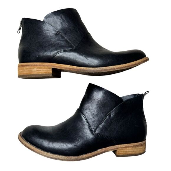 Kork-Ease Women's Black Ryder Booties Ankle Boots K53500 Size 7.5 - Picture 4 of 8